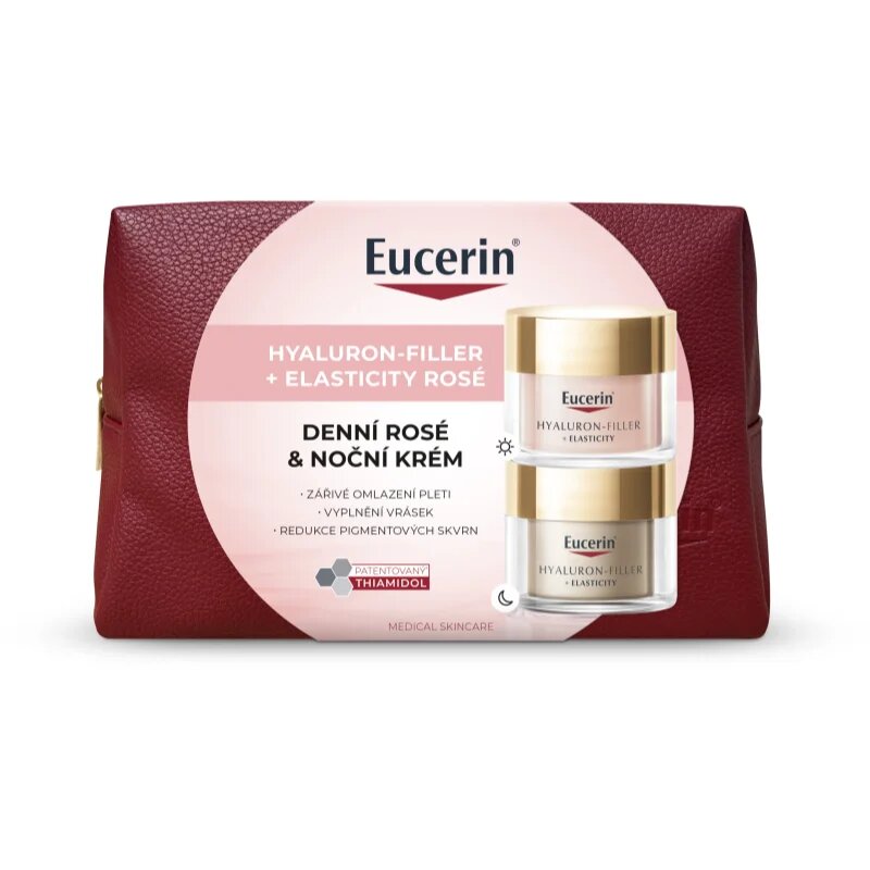 Eucerin Hyaluron-Filler + Elasticity Rosé dárková sada pro zralou pleť