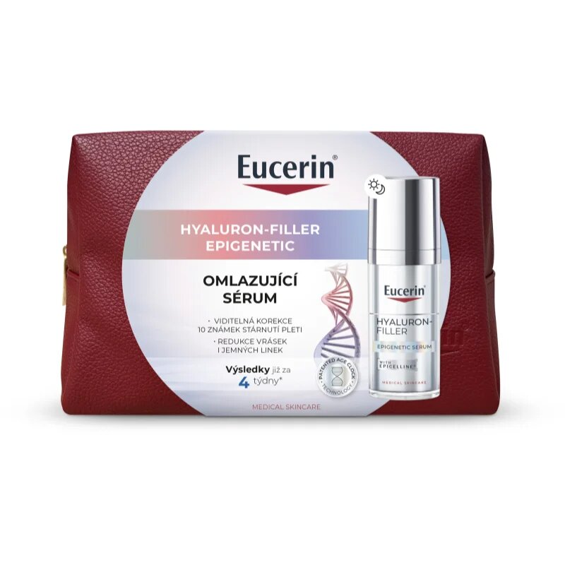 Eucerin Hyaluron-Filler Epigenetic omlazující sérum kosmetická taštička