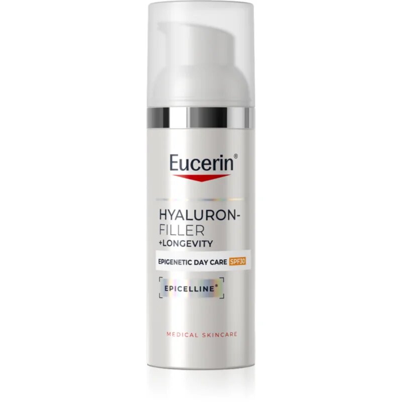 Eucerin Hyaluron-Filler + Longevity Epigenetic day cream denní krém proti stárnutí pleti SPF 30 50 ml