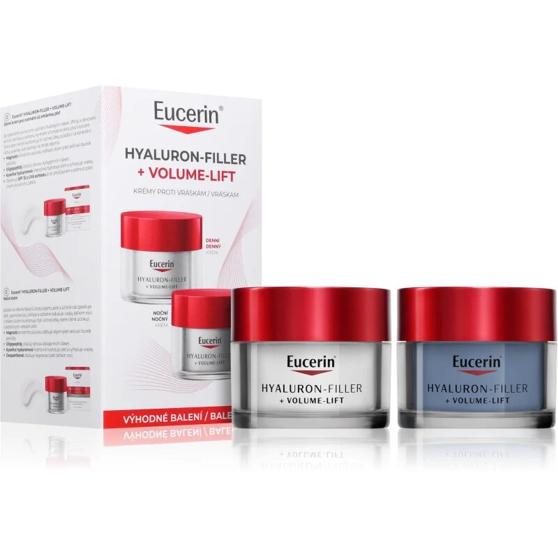 Eucerin Hyaluron-Filler + Volume-Lift liftingová péče výhodné balení