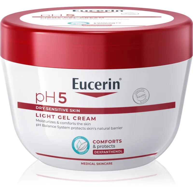 Eucerin pH5 Light Gel Cream lehký gelový krém pro citlivou pokožku 350 ml