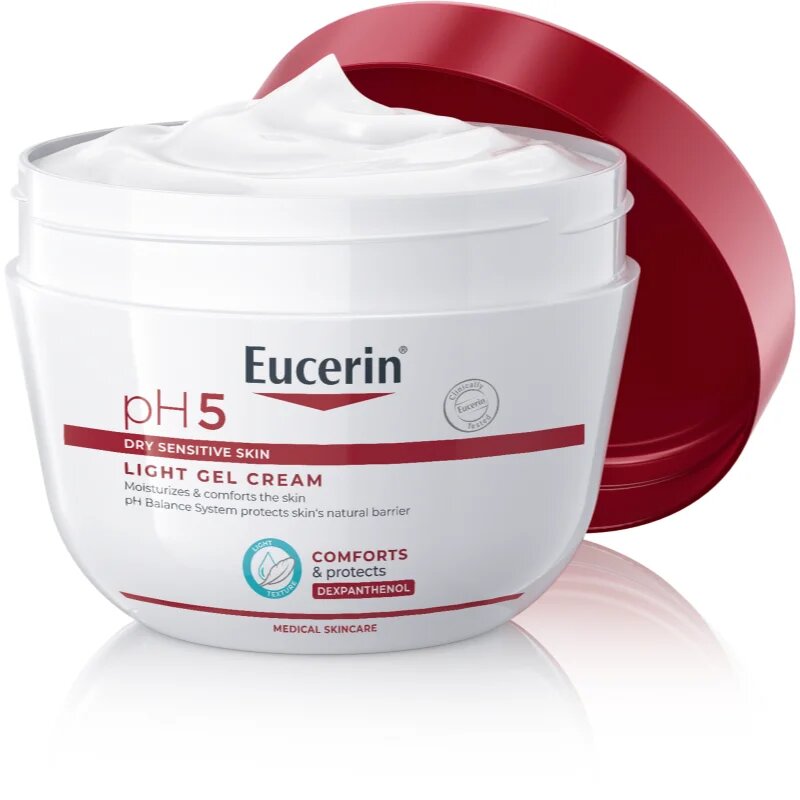 Eucerin pH5 Light Gel Cream lehký gelový krém pro citlivou pokožku 350 ml