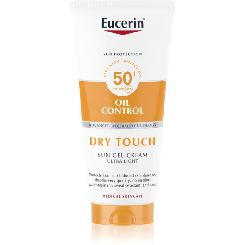 Eucerin Sun Oil Control krémový gel na opalování SPF 50+ 200 ml