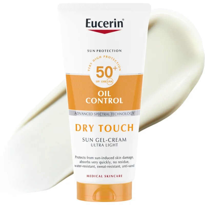Eucerin Sun Oil Control krémový gel na opalování SPF 50+ 200 ml