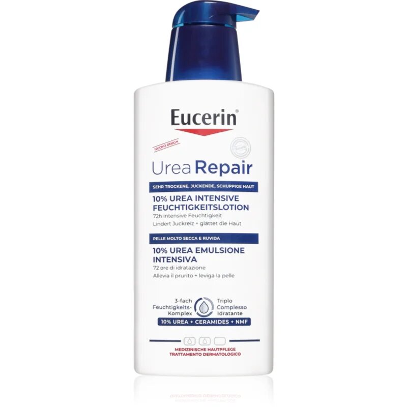 Eucerin UreaRepair PLUS tělové mléko pro suchou a podrážděnou pokožku 10% Urea 400 ml