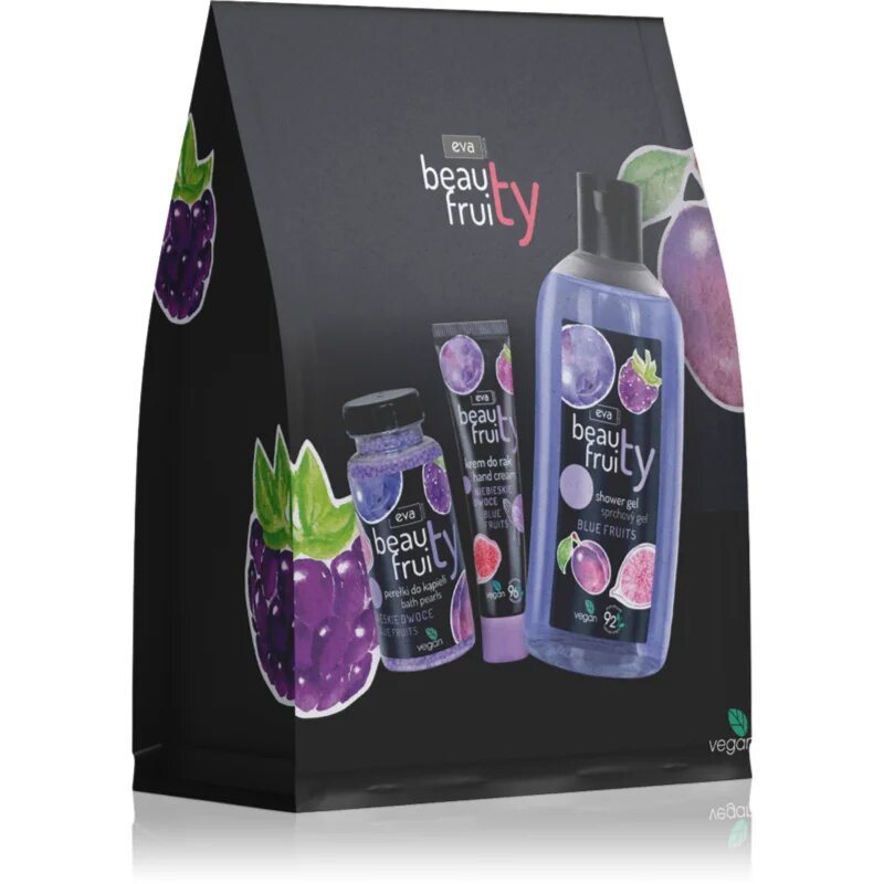 Eva Natura Beauty Fruity Blue Fruits dárková sada