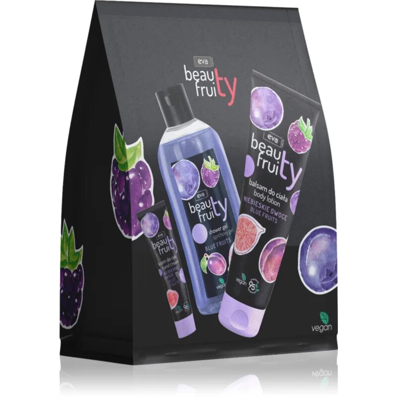 Eva Natura Beauty Fruity Blue Fruits dárková sada na ruce a tělo