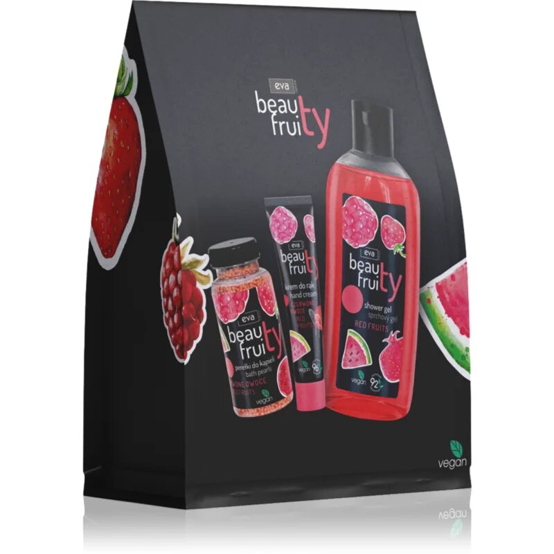Eva Natura Beauty Fruity Red Fruits dárková sada