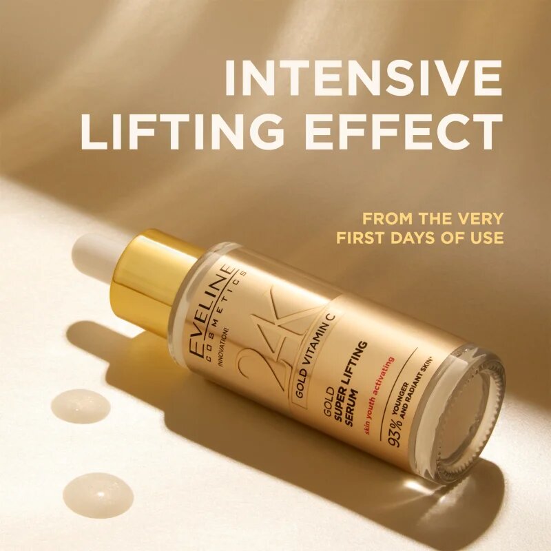 Eveline Cosmetics 24K Gold Vitamin C Super Lifting Serum liftingové sérum 30 ml