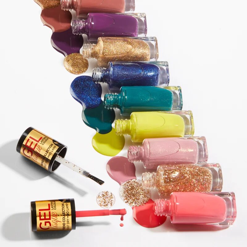 Eveline Cosmetics 7 Days Gel Laque Nail Enamel gelový lak na nehty bez užití UV/LED lampy odstín 287 8 ml