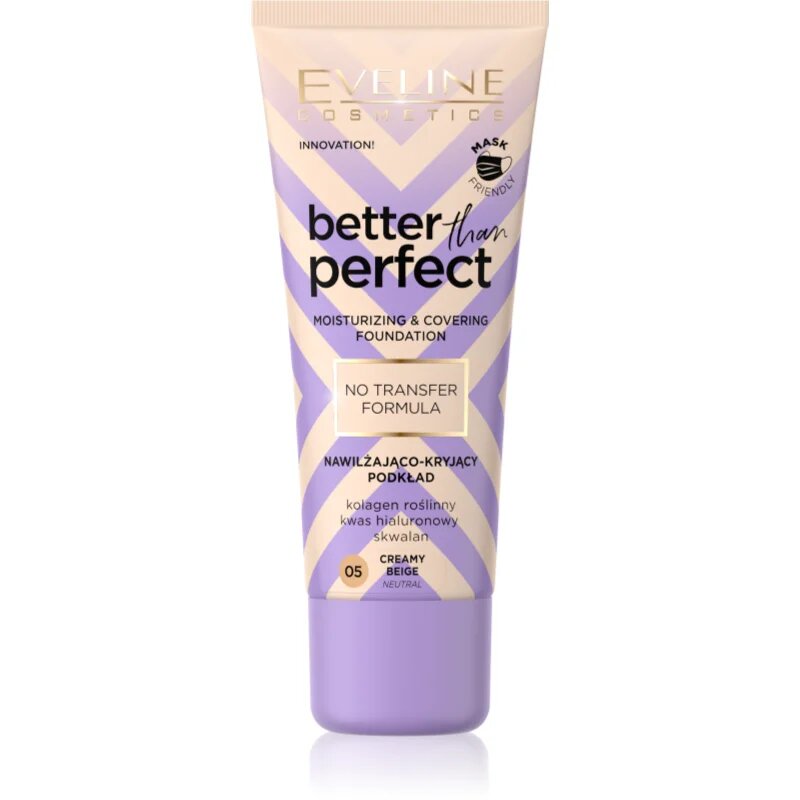 Eveline Cosmetics Better than Perfect Foundation krycí make-up s hydratačním účinkem odstín 05 Creamy Beige Neutral 30 ml