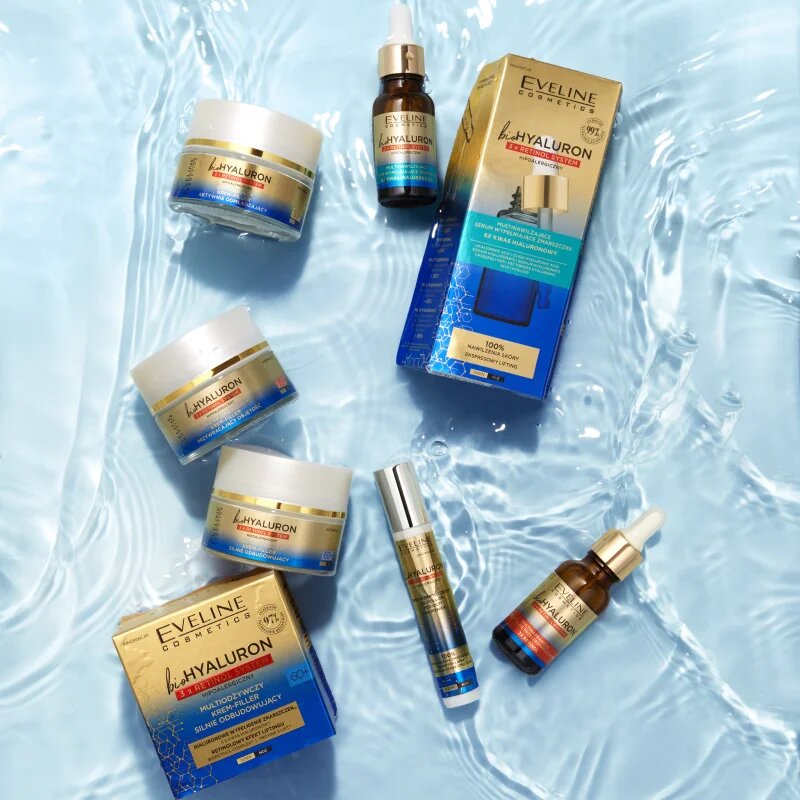Eveline Cosmetics Bio Hyaluron 3x Retinol System obnovující krém pro zpevnění pleti 60+ 50 ml