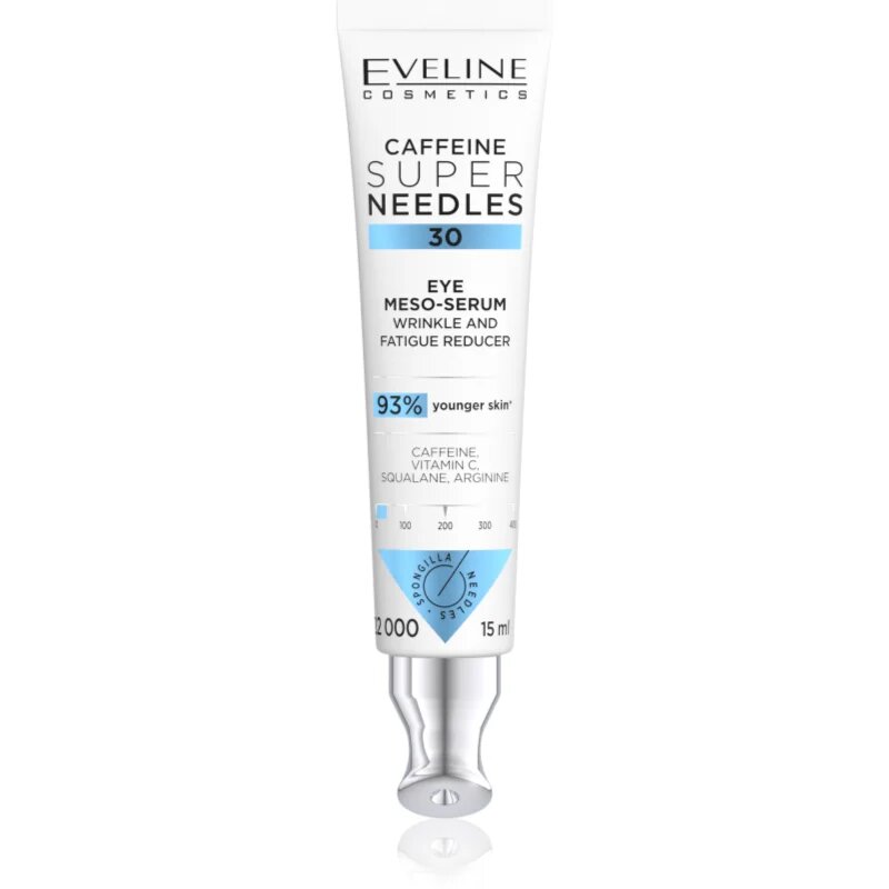 Eveline Cosmetics Caffeine Super Needles 30 sérum na oční okolí proti vráskám 15 ml