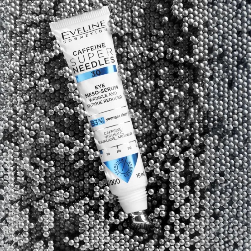 Eveline Cosmetics Caffeine Super Needles 30 sérum na oční okolí proti vráskám 15 ml