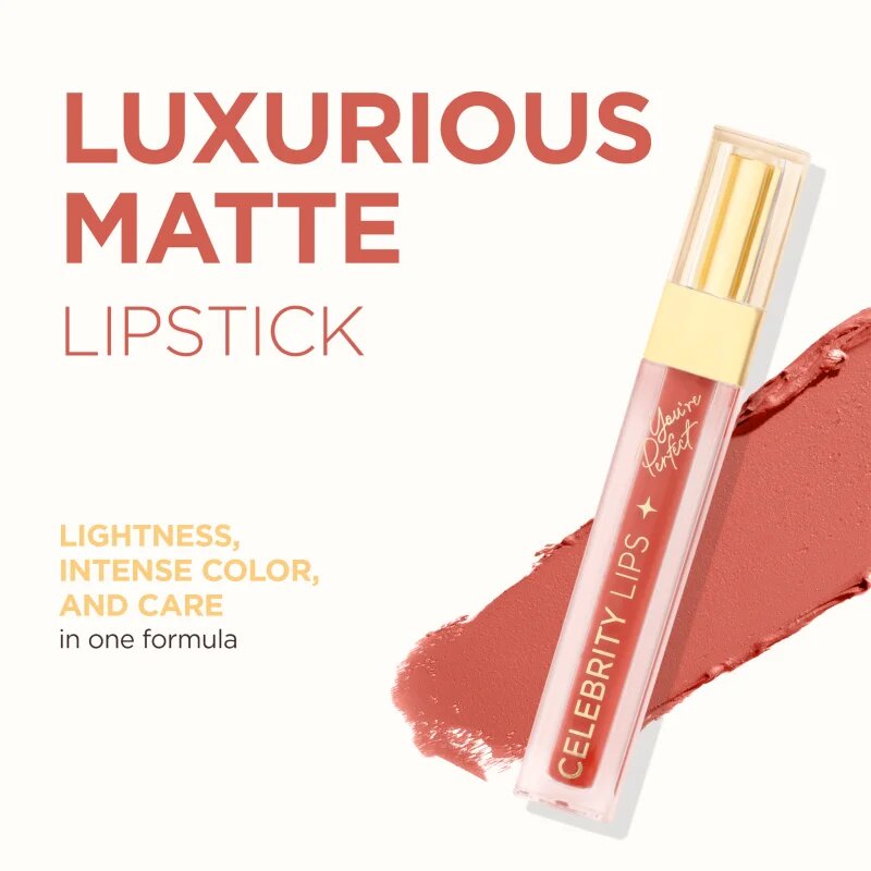 Eveline Cosmetics Celebrity Lips dlouhotrvající matná tekutá rtěnka odstín 04C 4 ml