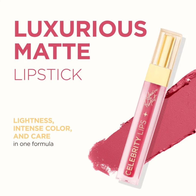 Eveline Cosmetics Celebrity Lips dlouhotrvající matná tekutá rtěnka odstín 06C 4 ml