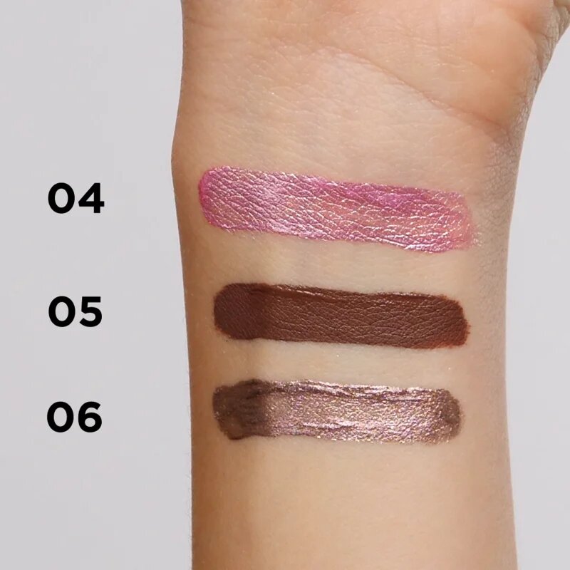 Eveline Cosmetics Choco Glamour tekuté oční stíny odstín 06 65 ml