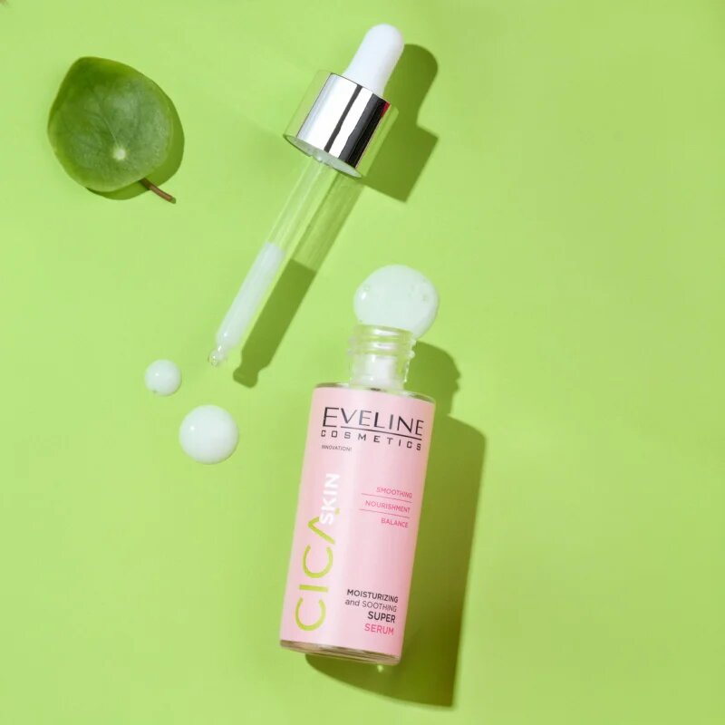 Eveline Cosmetics Cica Skin Serum hydratační a zklidňující sérum 30 ml