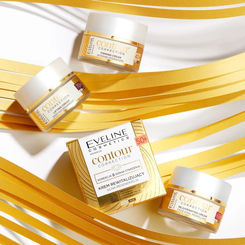 Eveline Cosmetics Contour Correction zpevňující krém s hydratačním účinkem 40+ 50 ml