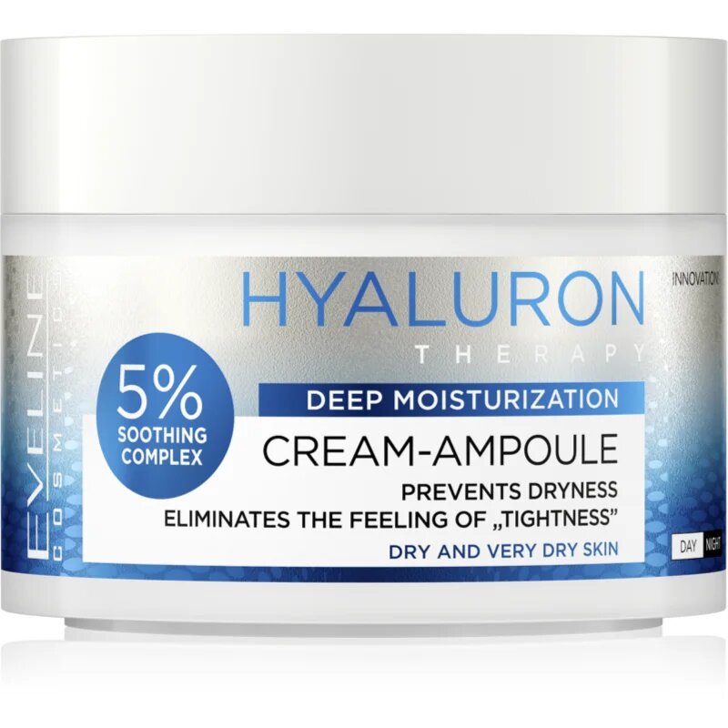 Eveline Cosmetics Cream-Ampoule Hyaluron intenzivně hydratační krém 50 ml