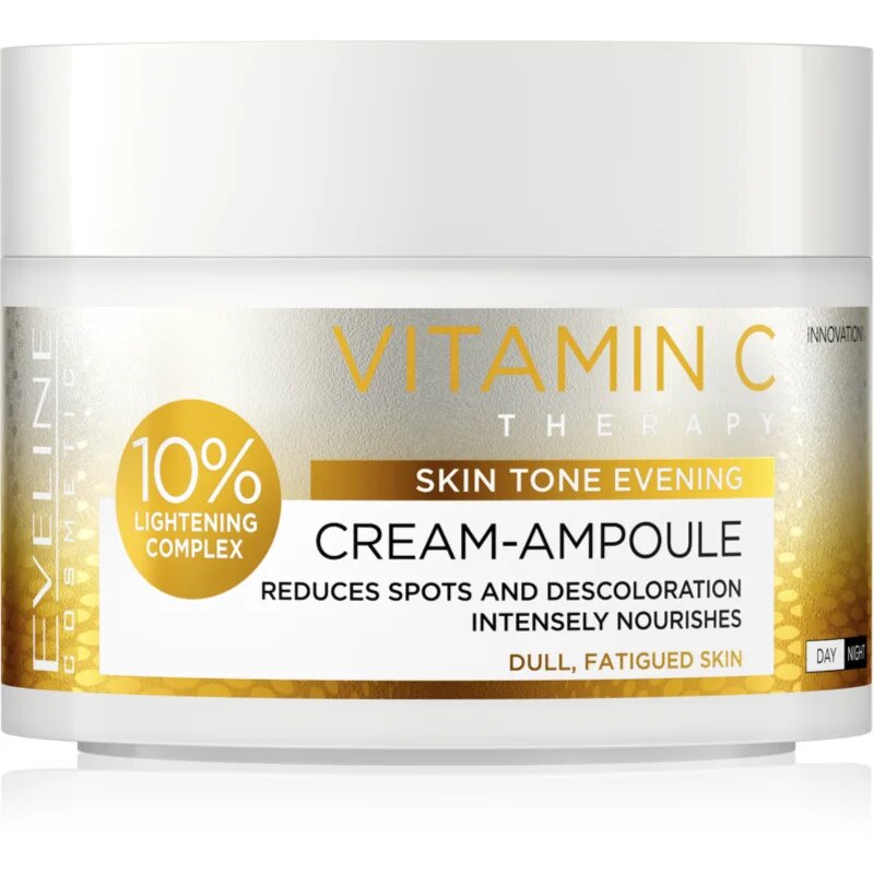 Eveline Cosmetics Cream-Ampoule Vitamin C intenzivní krém redukující začervenání pleti 50 ml