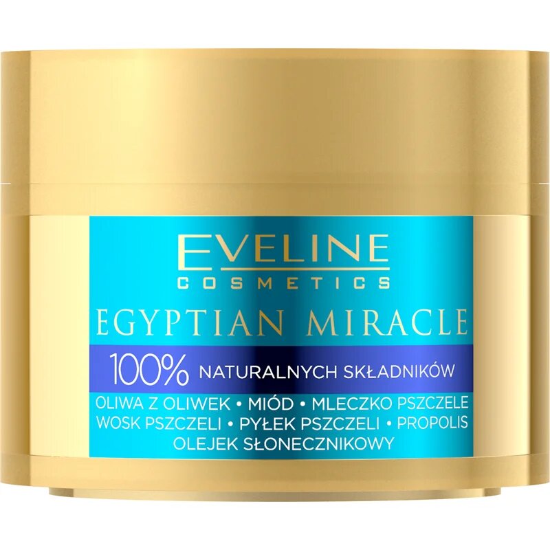 Eveline Cosmetics Egyptian Miracle hydratační a vyživující krém na obličej tělo a vlasy 40 ml