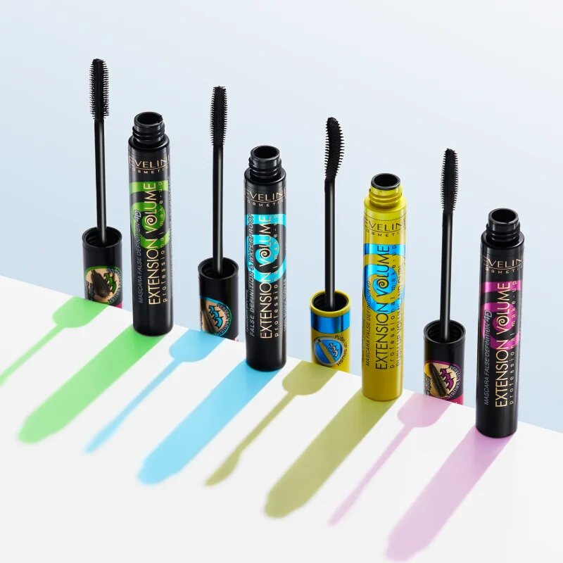 Eveline Cosmetics Extension Volume řasenka pro efekt umělých řas 10 ml