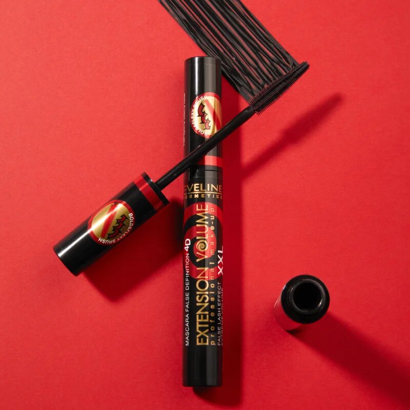 Eveline Cosmetics Extension Volume řasenka pro extra objem s efektem umělých řas odstín Black 10 ml