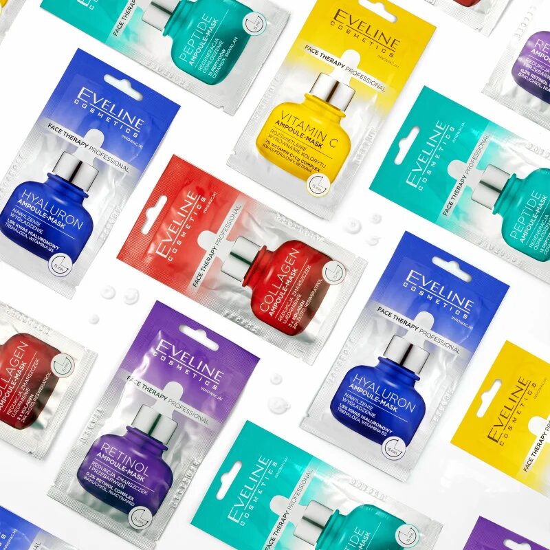 Eveline Cosmetics Face Therapy Retinol krémová maska proti prvním známkám stárnutí pleti 8 ml