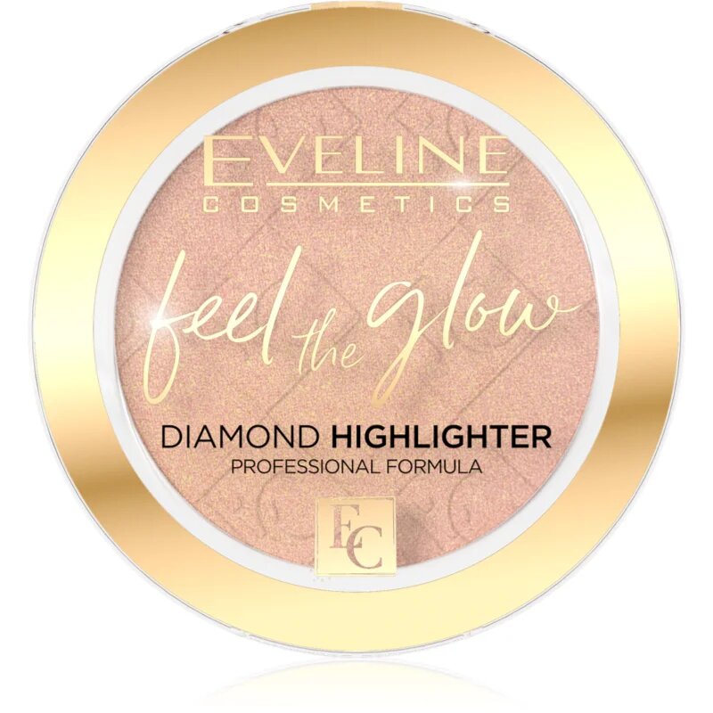 Eveline Cosmetics Feel The Glow rozjasňovač odstín 02 Beach Glow 42 g