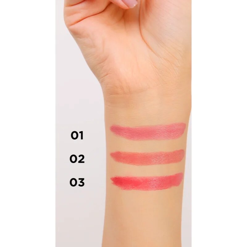 Eveline Cosmetics Flower Garden hydratační lesklá rtěnka odstín 02 4 g