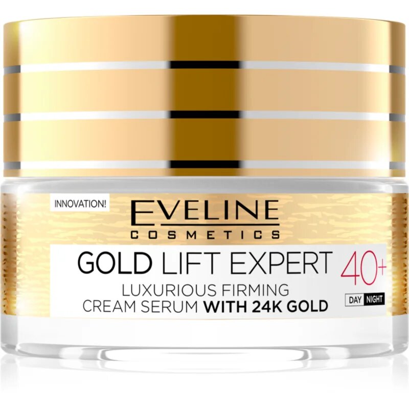 Eveline Cosmetics Gold Lift Expert luxusní zpevňující krém s 24karátovým zlatem 50 ml