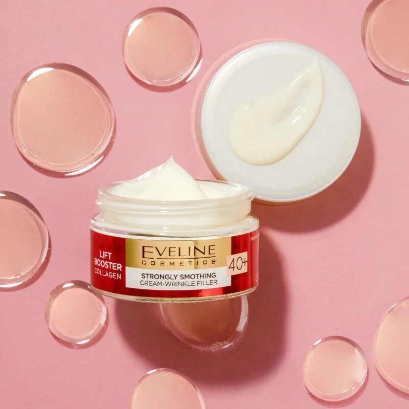 Eveline Cosmetics Lift Booster Collagen intenzivní vyhlazující krém na vrásky 40+ 50 ml