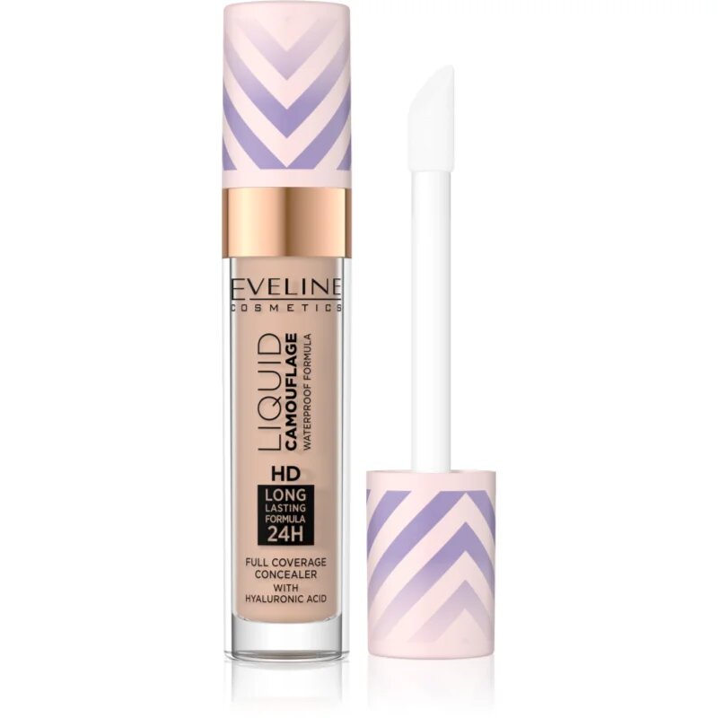 Eveline Cosmetics Liquid Camouflage voděodolný korektor s kyselinou hyaluronovou odstín 06 75 ml