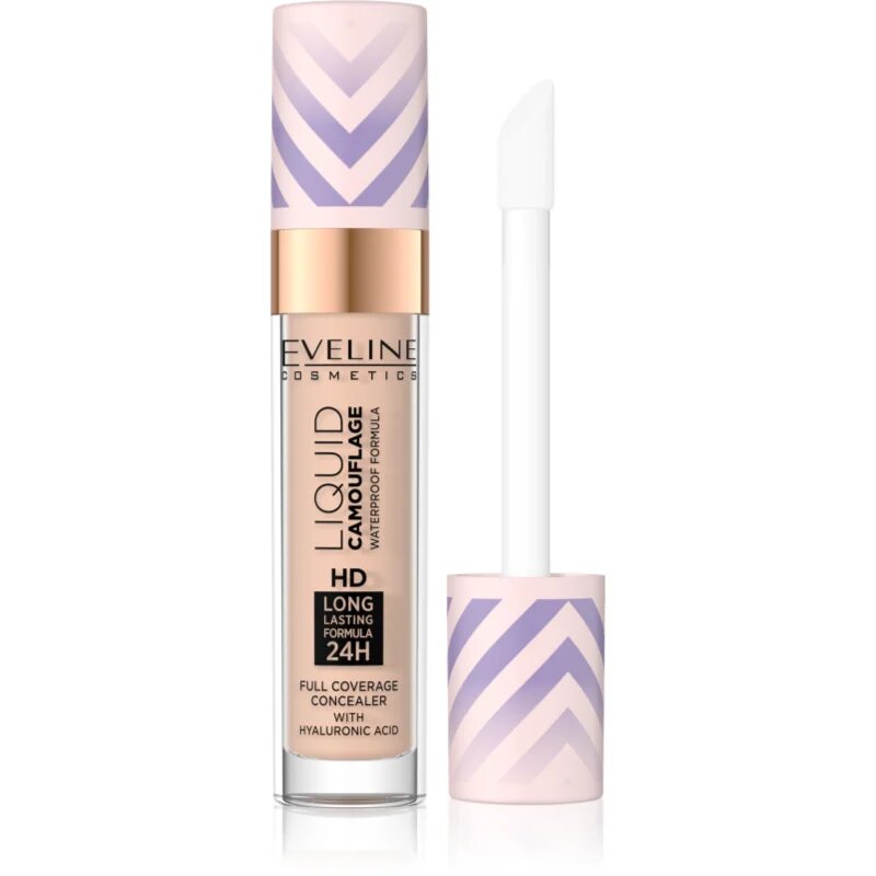 Eveline Cosmetics Liquid Camouflage voděodolný korektor s kyselinou hyaluronovou odstín 2.5 75 ml