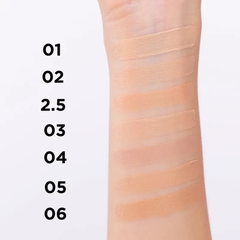 Eveline Cosmetics Liquid Camouflage voděodolný korektor s kyselinou hyaluronovou odstín 2.5 75 ml
