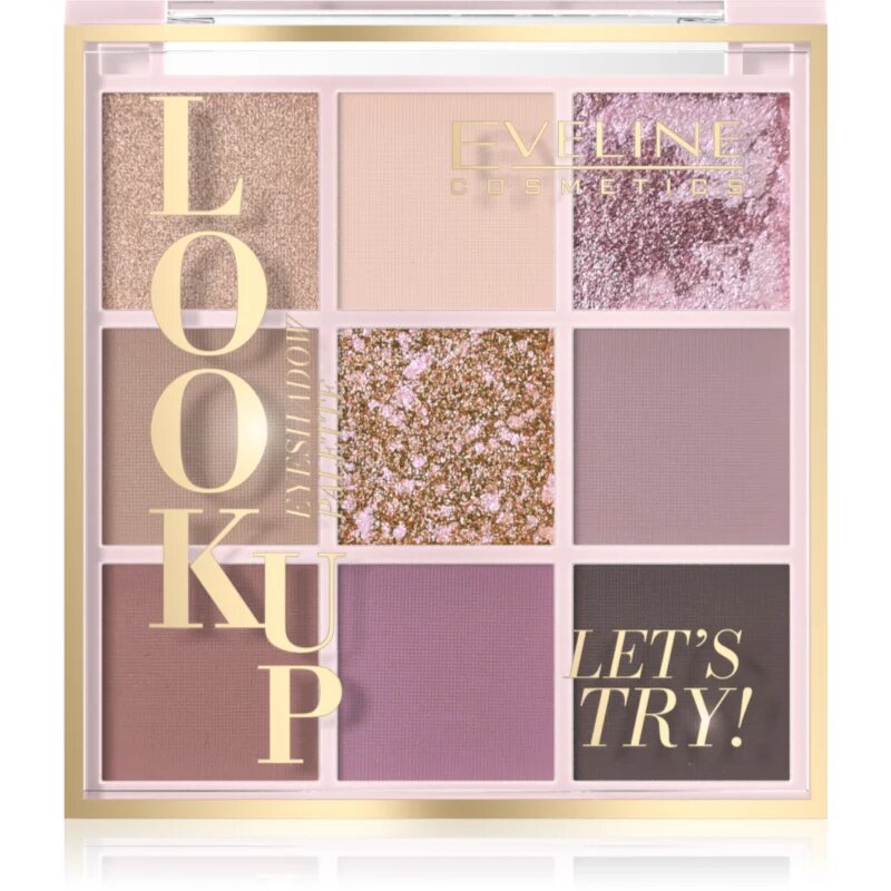 Eveline Cosmetics Look Up Let's Try! paletka očních stínů 108 g