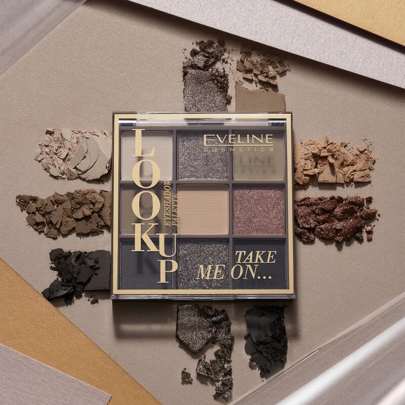 Eveline Cosmetics Look Up Take Me On... paletka očních stínů 108 g