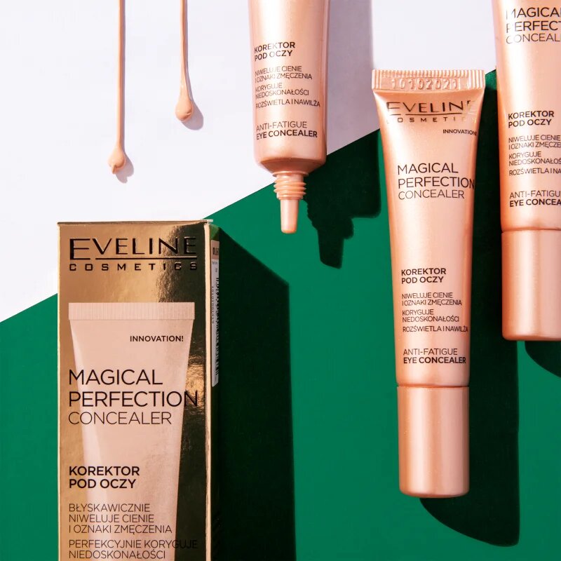 Eveline Cosmetics Magical Perfection korektor na kruhy pod očima odstín 01 Light 15 ml