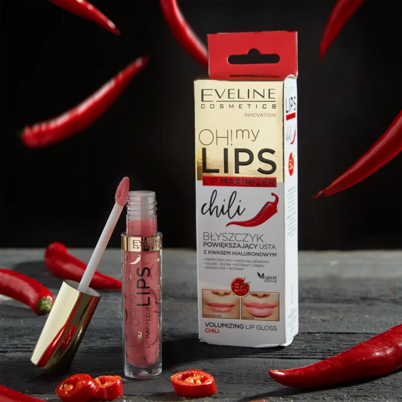 Eveline Cosmetics OH! my LIPS Lip Maximizer lesk na rty pro větší objem 45 ml