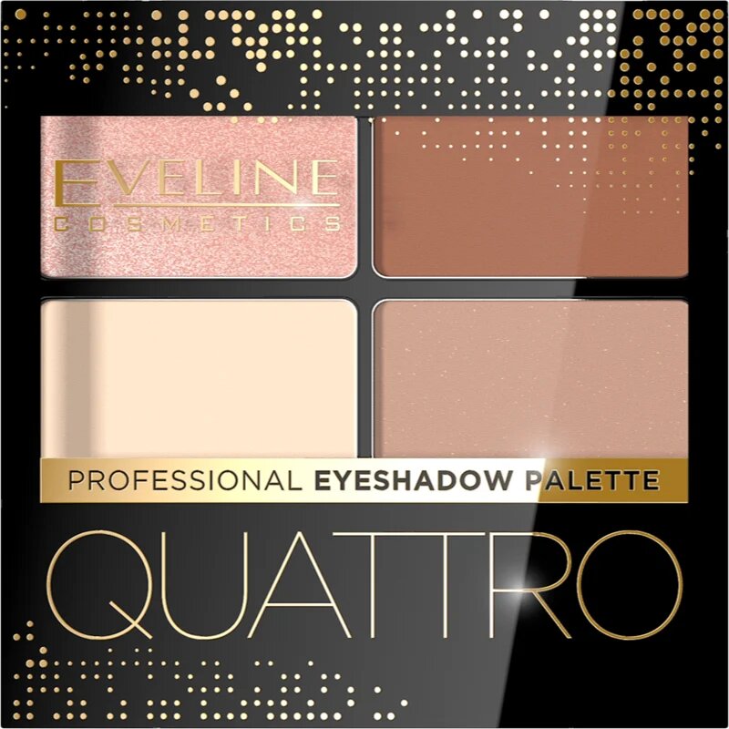 Eveline Cosmetics Quattro paletka očních stínů odstín 05 3.2 g
