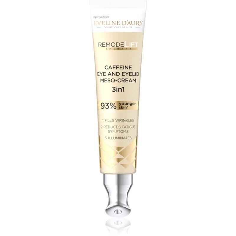 Eveline Cosmetics Remodelift Therapy protivráskový krém na oční okolí s kofeinem 15 ml
