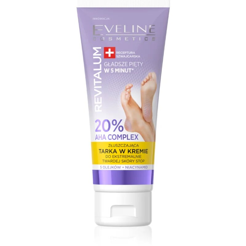 Eveline Cosmetics Revitalum peelingový krém na nohy 75 ml