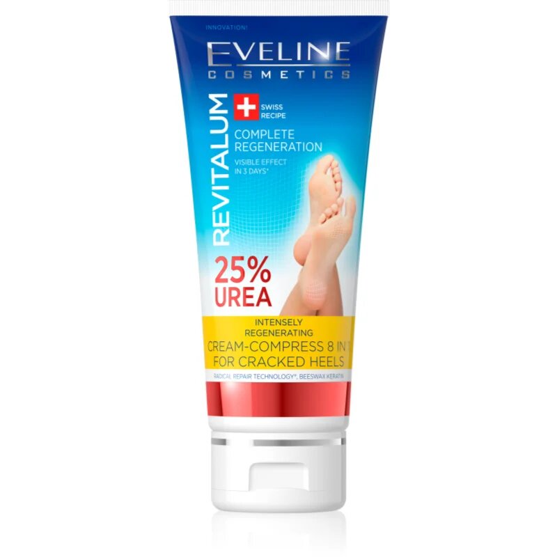 Eveline Cosmetics Revitalum změkčující krém na paty a chodidla 100 ml