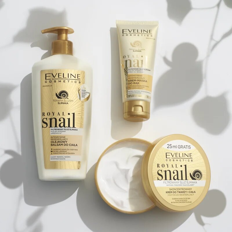 Eveline Cosmetics Royal Snail intenzivně hydratační tělový balzám 350 ml