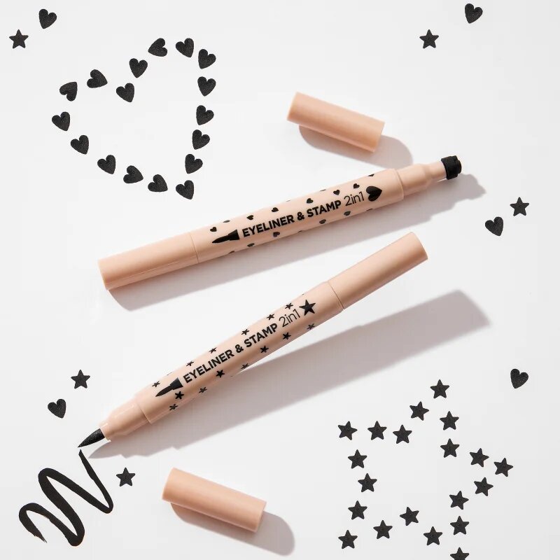 Eveline Cosmetics Variété multifunkční linka na oči 2 v 1 typ Star 1 ks