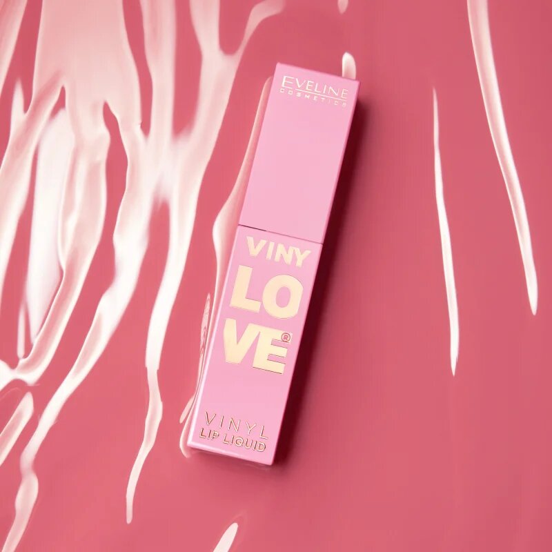 Eveline Cosmetics VINY LOVE Vinyl Lip Liquid dlouhotrvající tekutá rtěnka odstín 01 4 ml