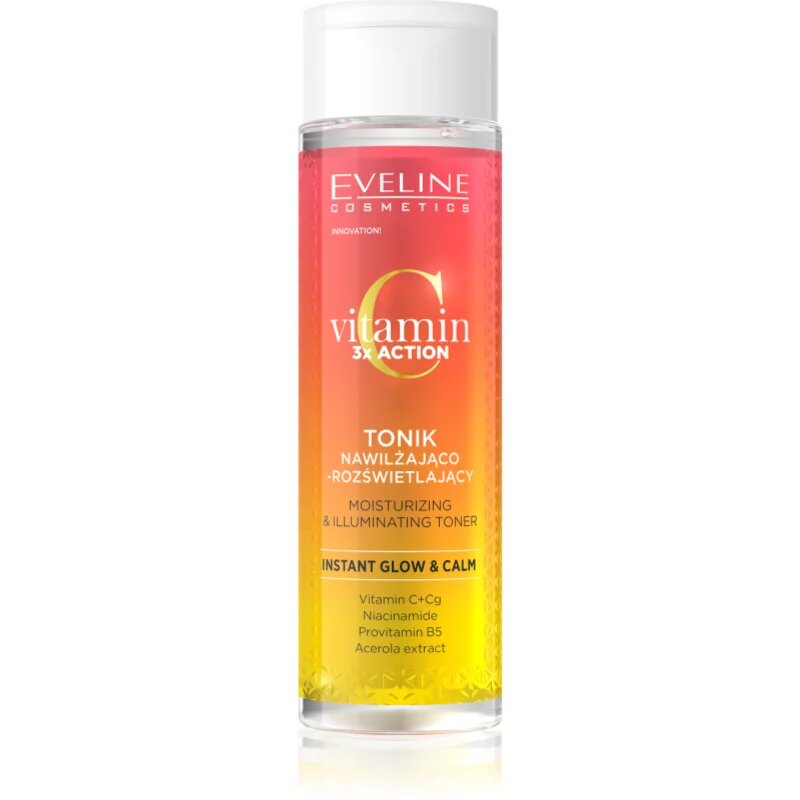 Eveline Cosmetics Vitamin C 3x Action rozjasňující tonikum 200 ml