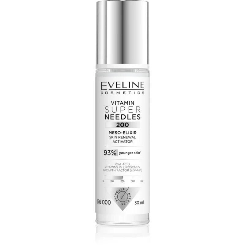 Eveline Cosmetics Vitamin Super Needles 200 aktivátor pro obnovu pleťových buněk 30 ml