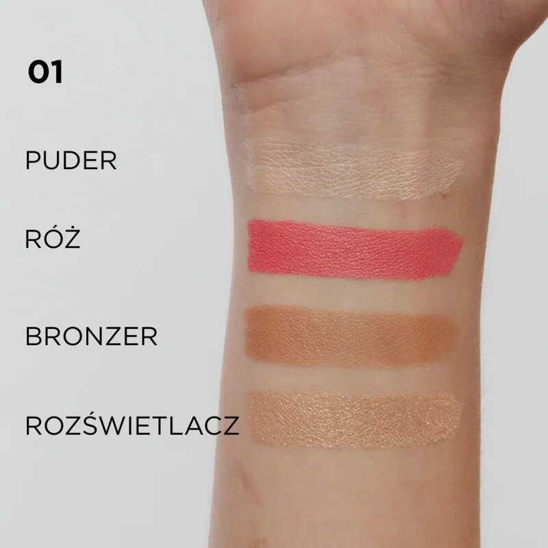 Eveline Cosmetics Wonder Match multifunkční paleta 4 v 1 odstín 01 108 g